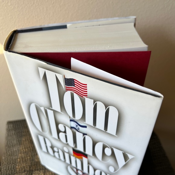First Edition Hardcover “Rainbow Six” Tom Clancy 1998 First Print - Picture 4 of 11